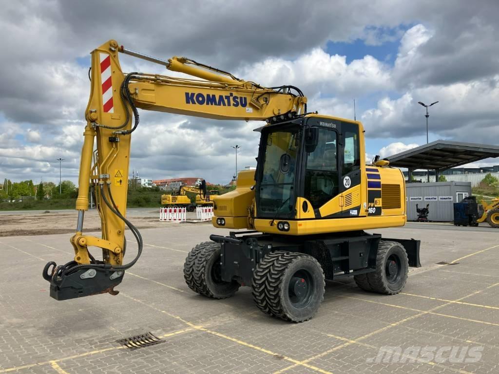 Komatsu PW 160-11 E0 Bageri na kotačima