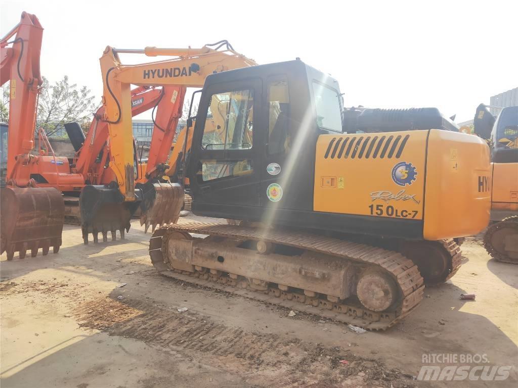 Hyundai R150LC-7 Bageri gusjeničari