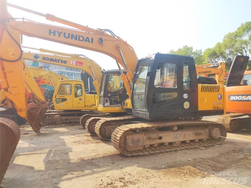 Hyundai R150LC-7 Bageri gusjeničari