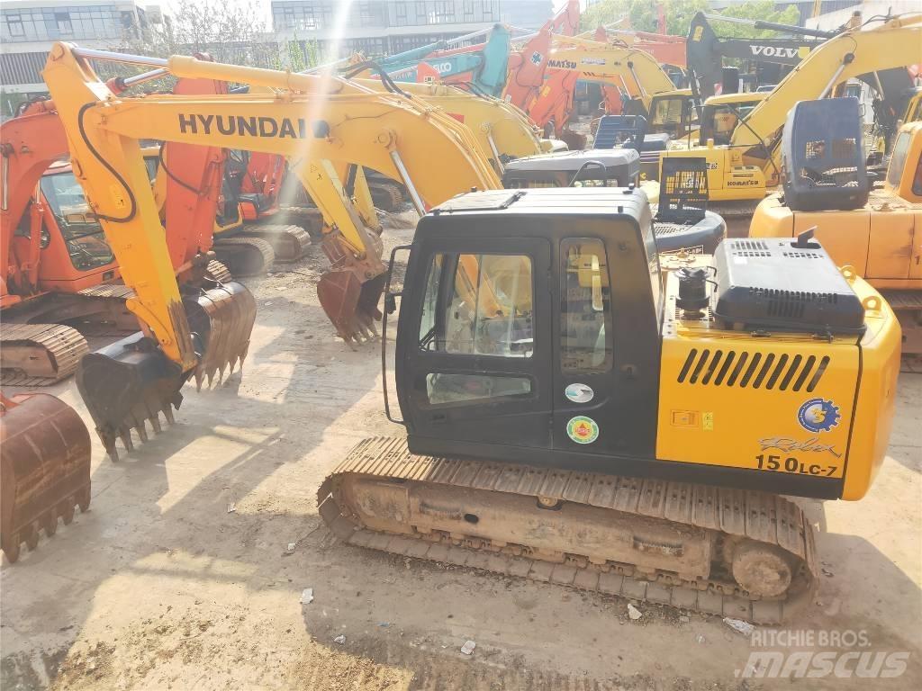 Hyundai R150LC-7 Bageri gusjeničari