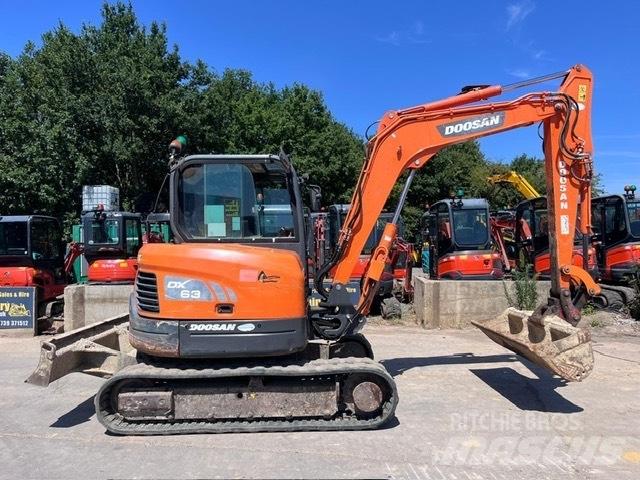 Doosan DX 63-3 Mini bageri <7t