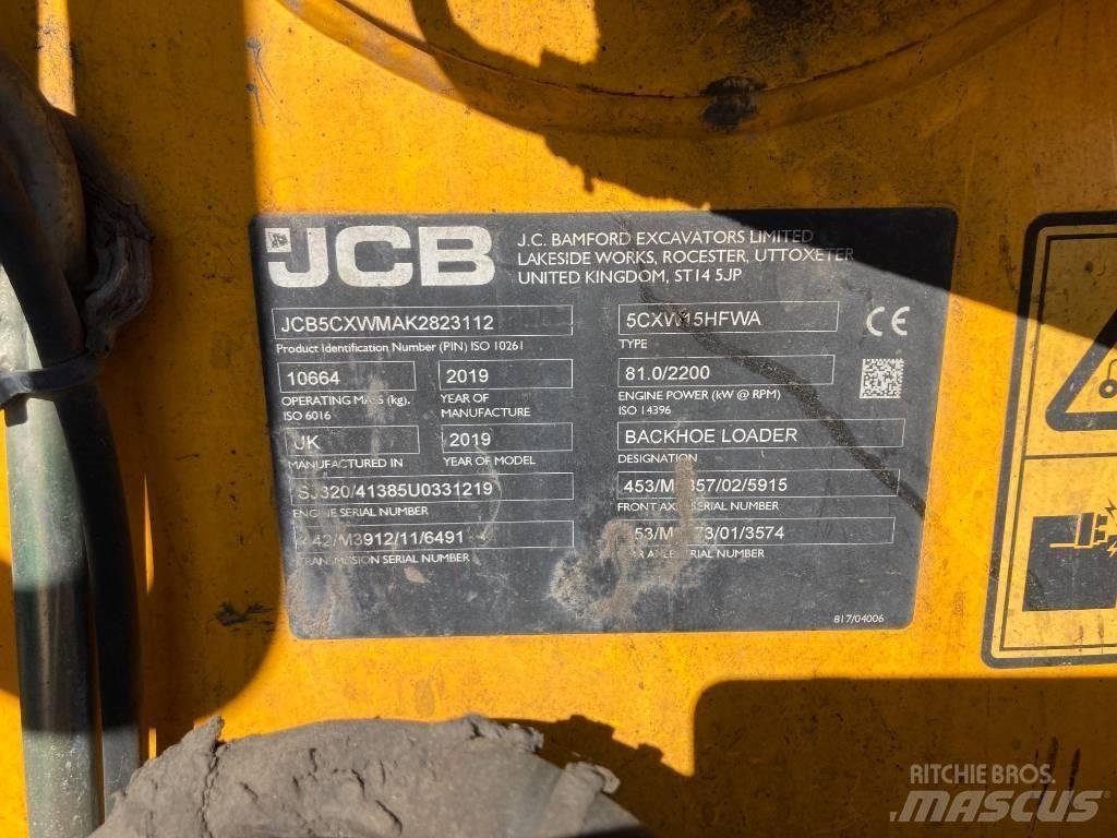 JCB 5 CX Wastemaster Utovarni rovokopači