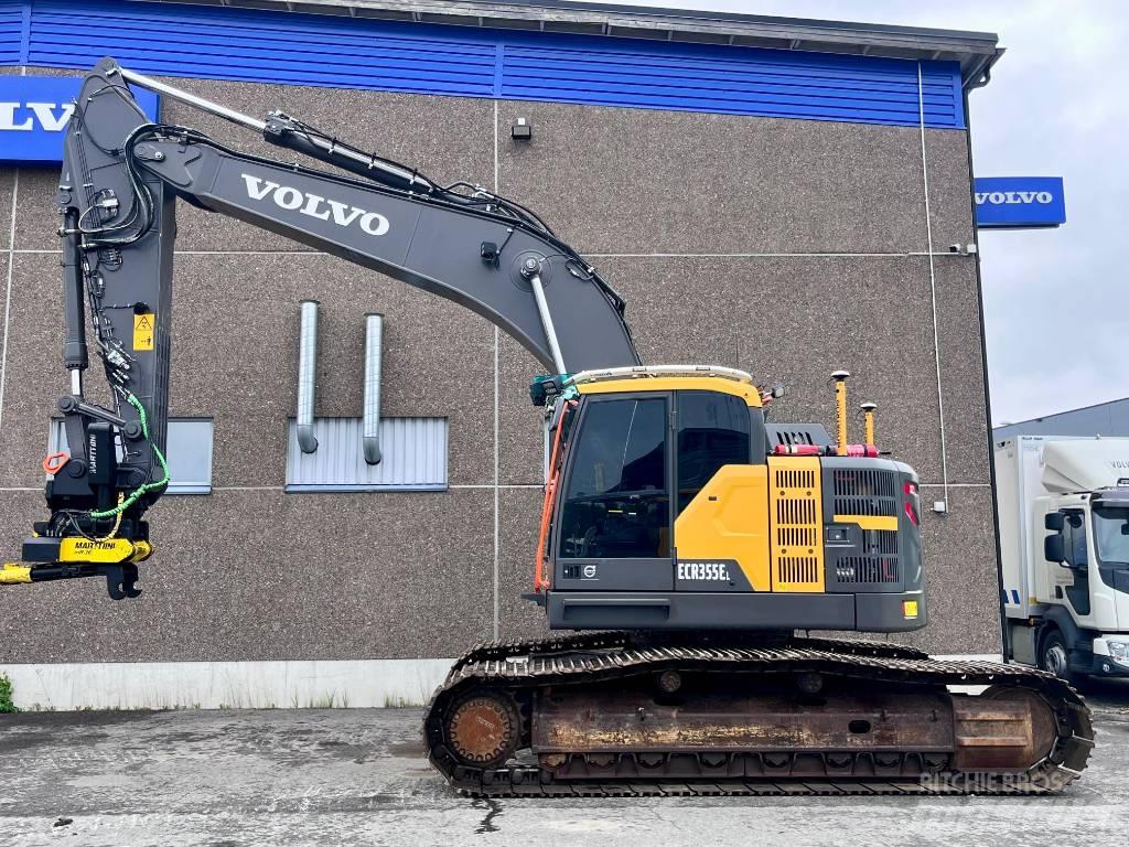 Volvo ECR 355 E Bageri gusjeničari