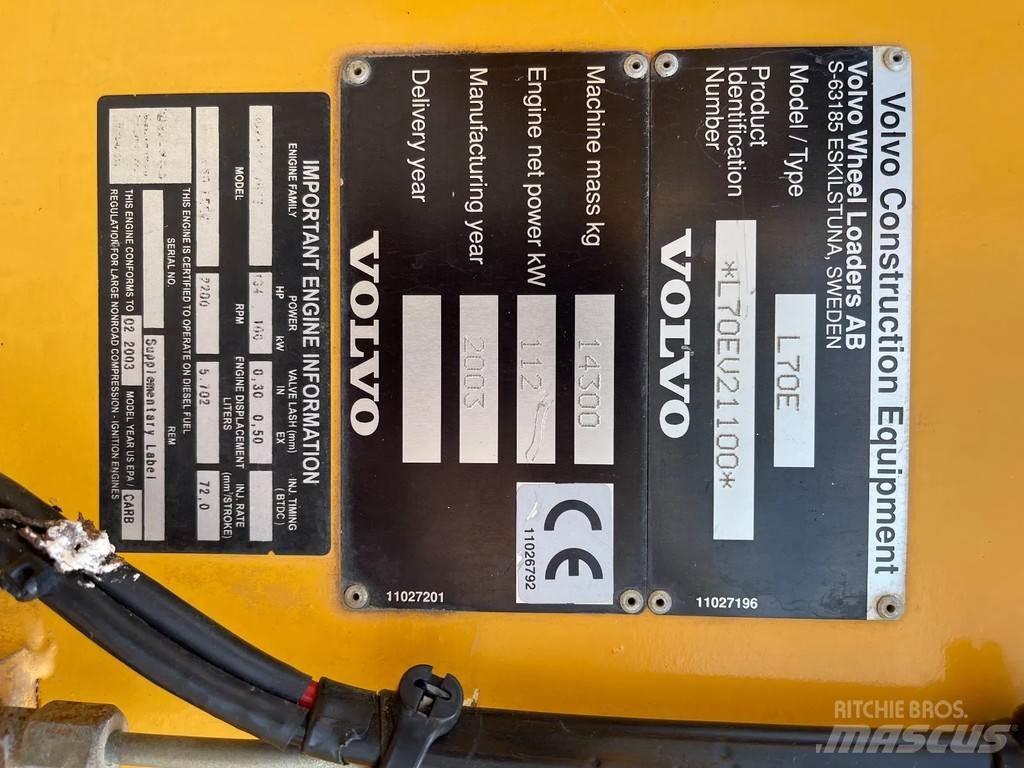 Volvo L70 E Utovarivači na kotačima