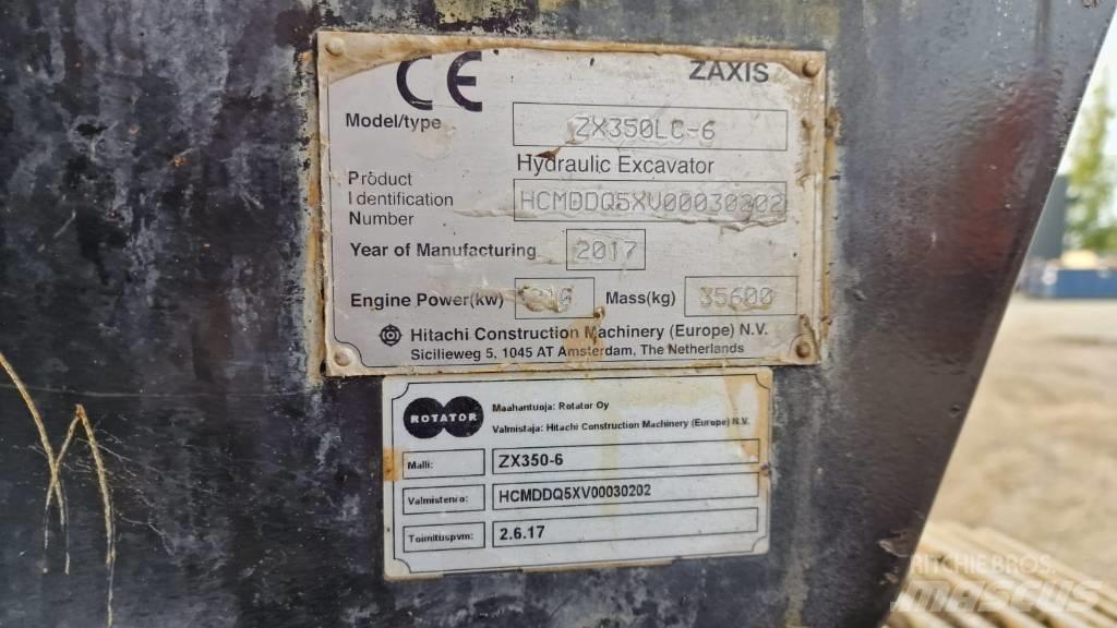 Hitachi ZX 350 LC-6 Bageri gusjeničari