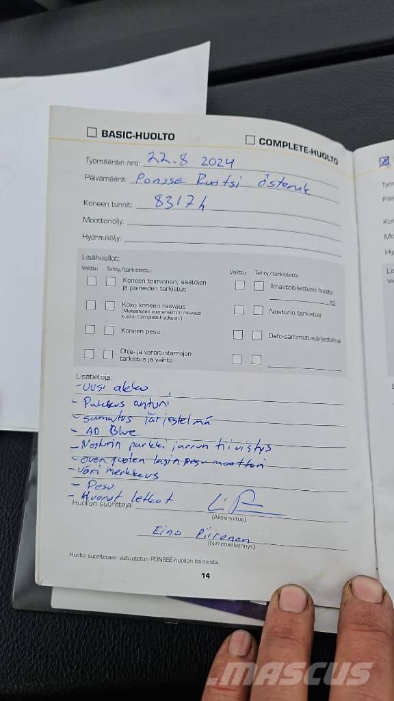 Ponsse ERGO 8W Harversteri