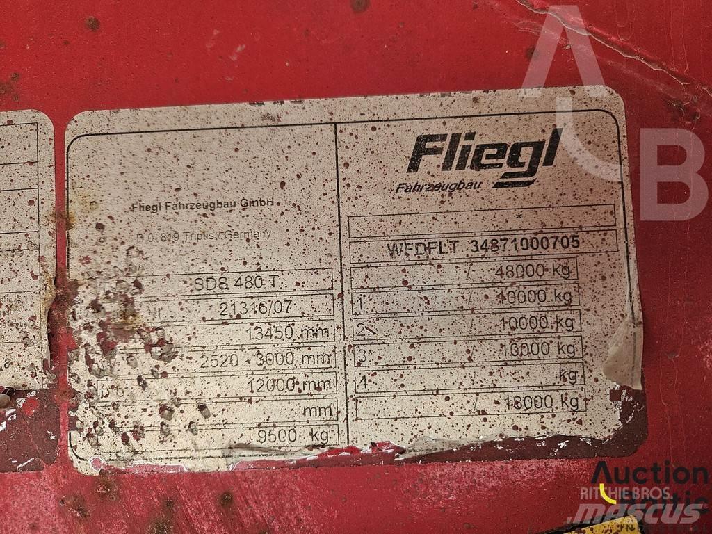 Fliegl SDS 480 T Poluprikolice sa ceradom