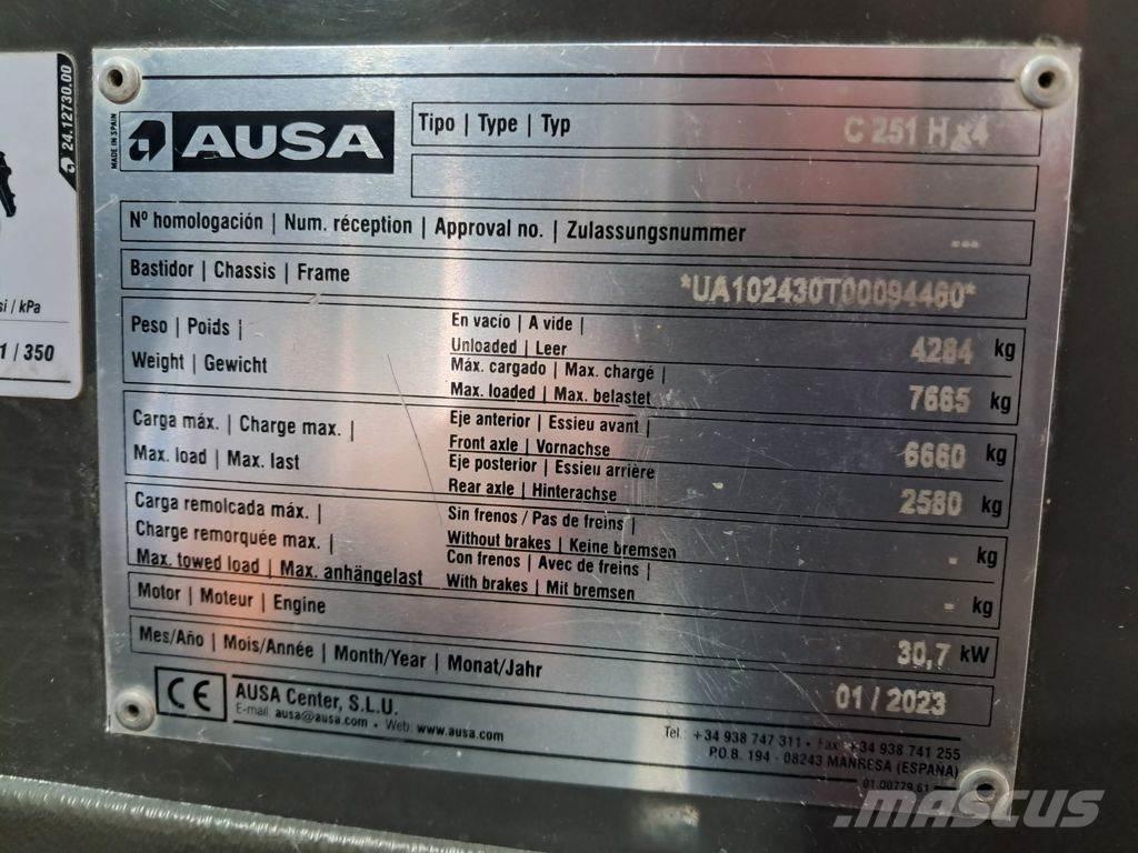 Ausa C251 HX4 Terenski viličar