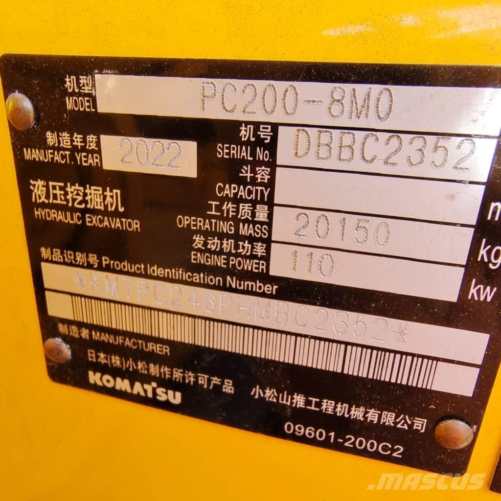 Komatsu PC 200 Bageri gusjeničari
