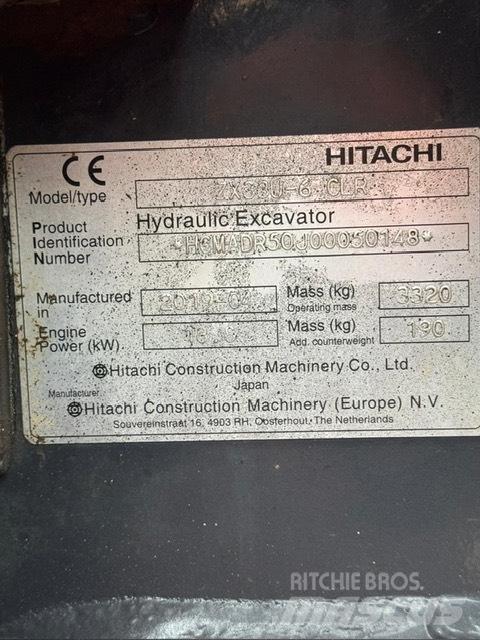 Hitachi ZX 33 U-6 Mini bageri <7t