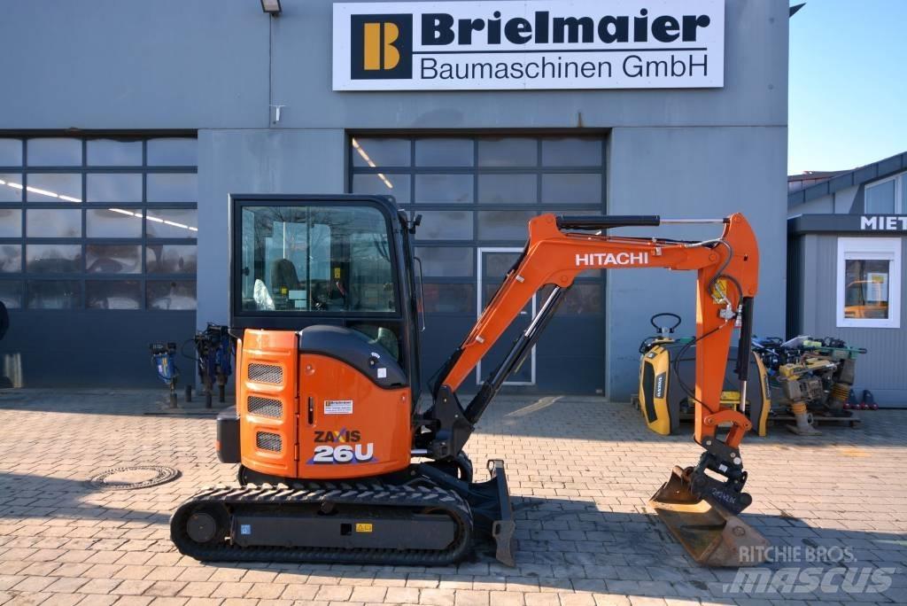 Hitachi ZX 26 U-6 Mini bageri <7t