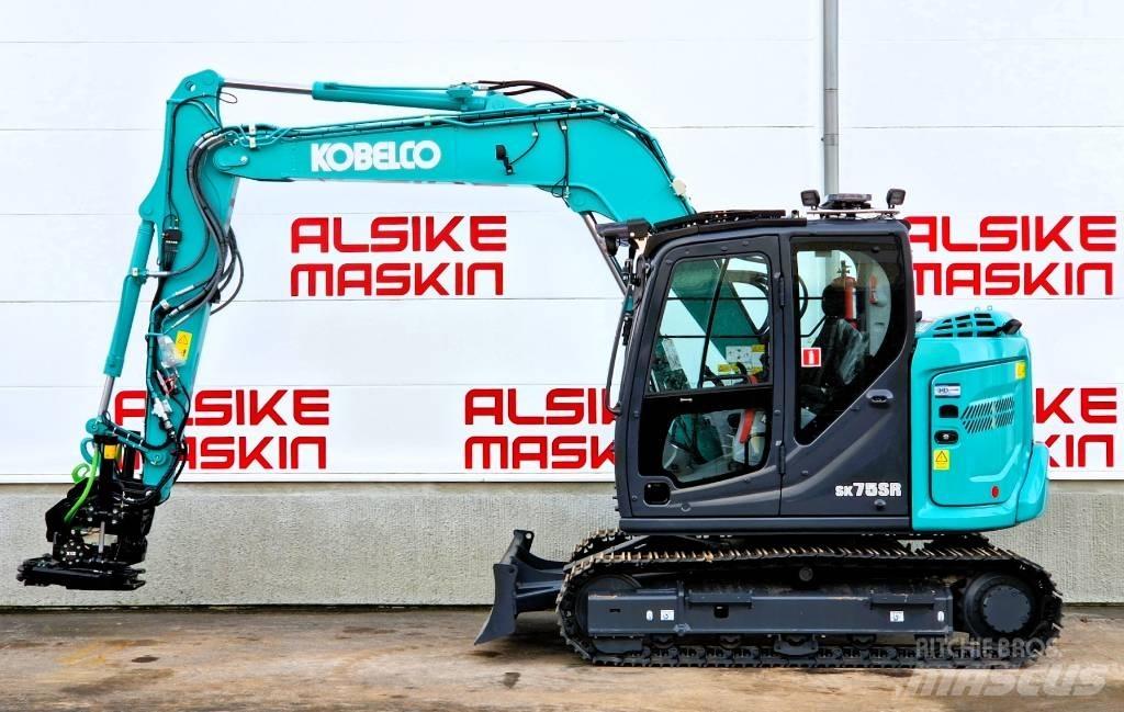 Kobelco SK75 SR-7 Bageri gusjeničari