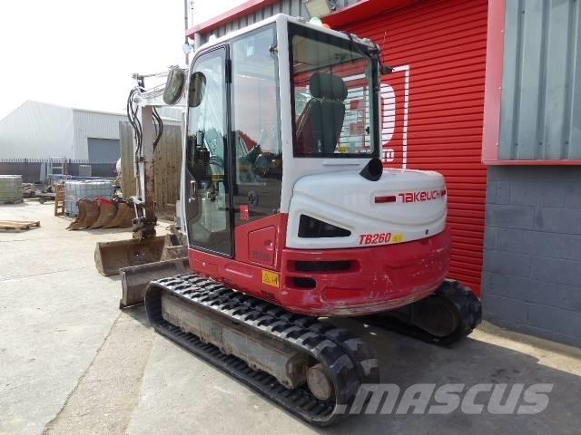 Takeuchi TB 260 Mini bageri <7t