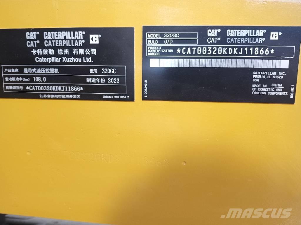 CAT 320 GC Bageri gusjeničari