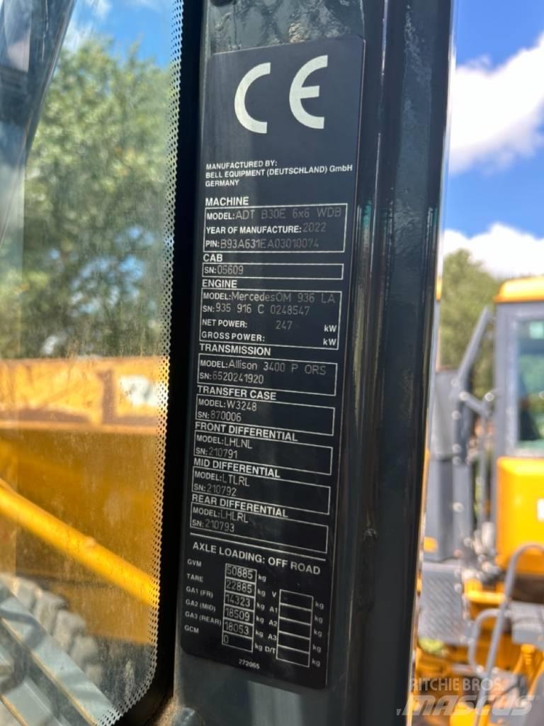 Bell B30E Zglobni demperi