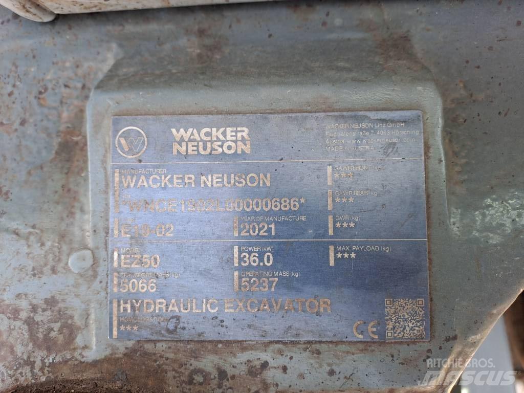 Wacker Neuson EZ50 Bageri gusjeničari