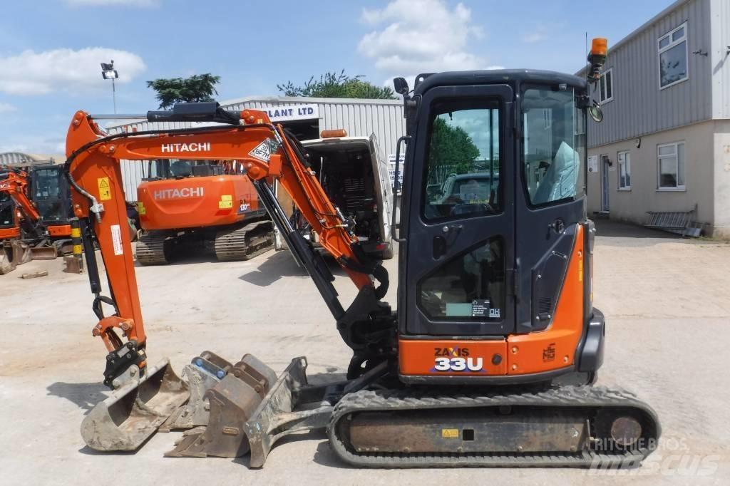 Hitachi ZX 33 U-6 Mini bageri <7t