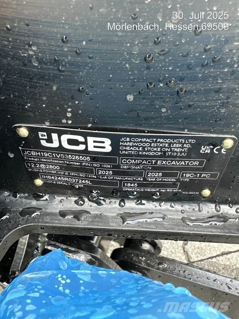 JCB 19C-1 Mini bageri <7t