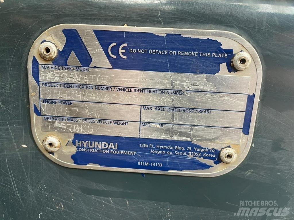 Hyundai HX145 LCR Bageri gusjeničari