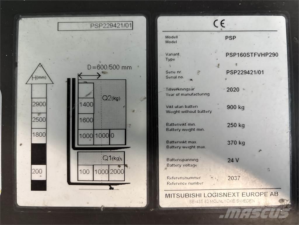 Atlet PSP160 Samopogonski ručni viličari