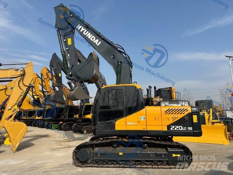 Hyundai R220LC-9S Bageri gusjeničari