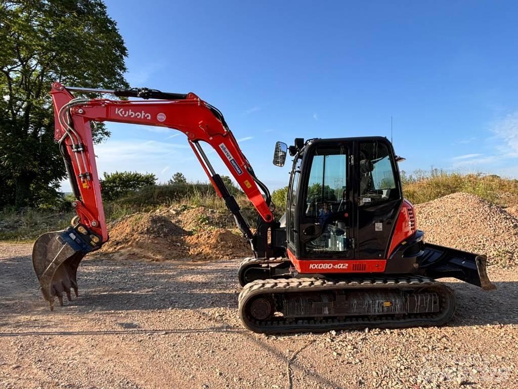 Kubota KX 080-4 Mini bageri <7t