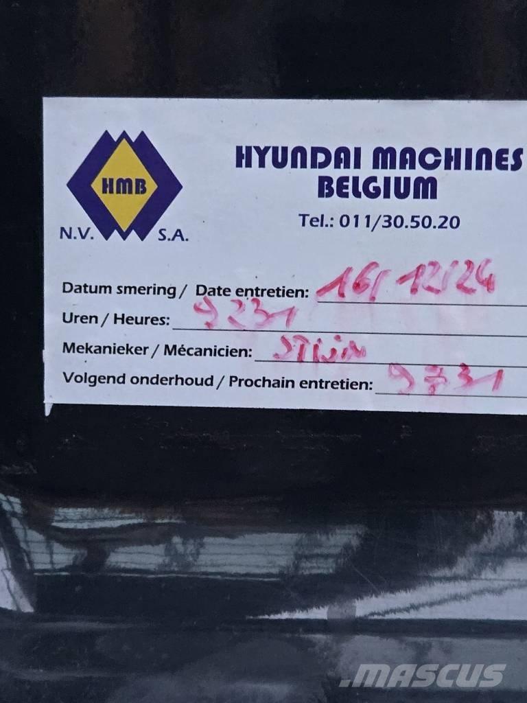 Hyundai R 180W-9A Bageri na kotačima