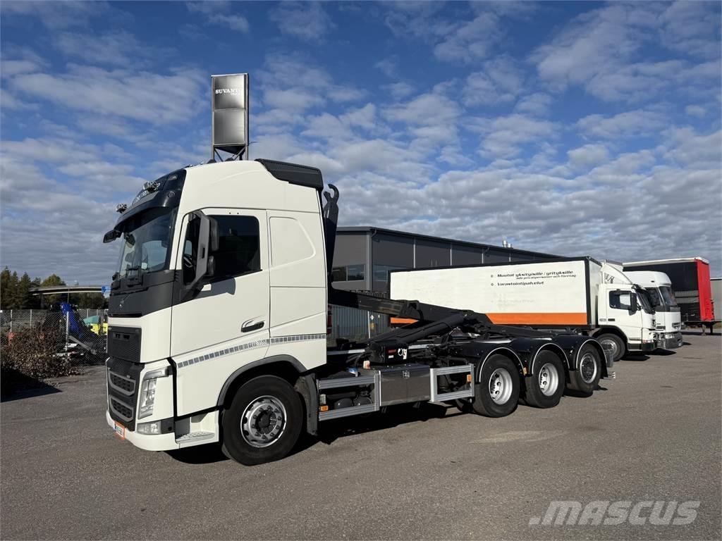 Volvo FH 500 8X4 Rol kiper kamioni s kukama za dizanje