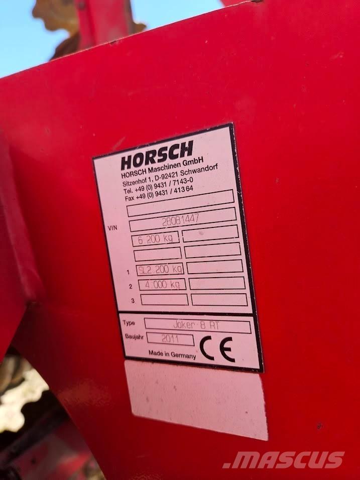 Horsch Joker 8 RT Tanjurače