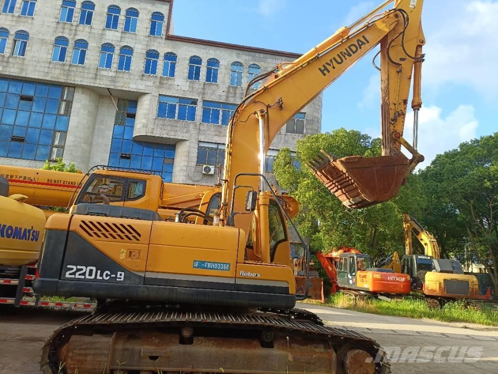 Hyundai R220LC-9 Bageri gusjeničari