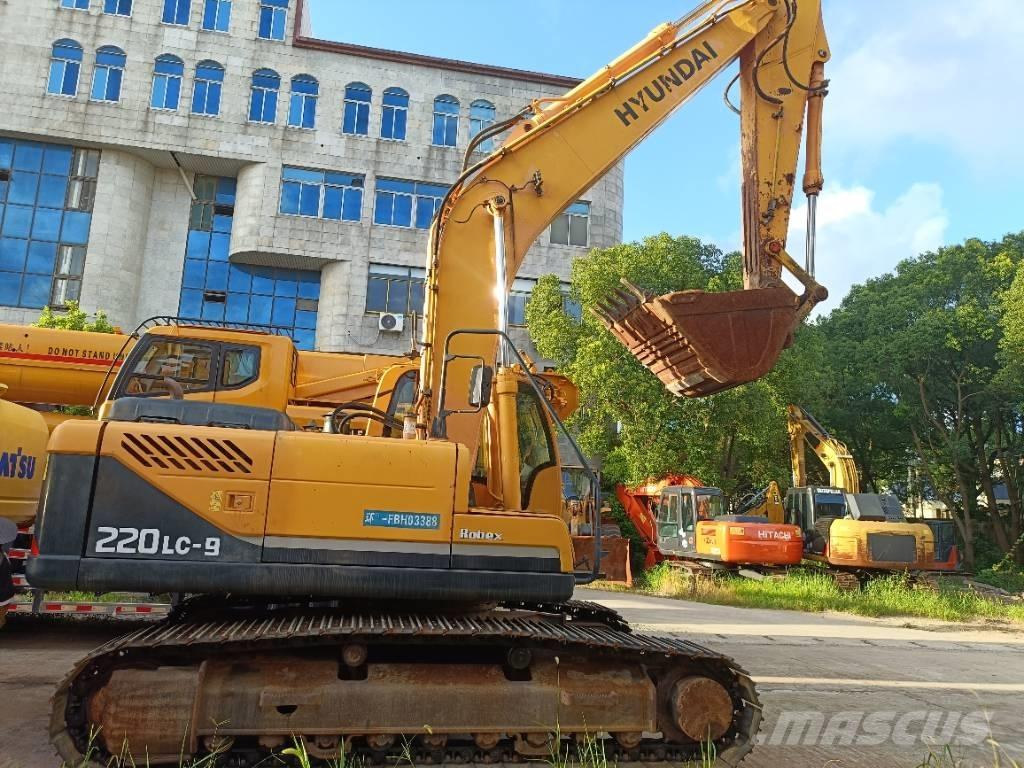 Hyundai R220LC-9 Bageri gusjeničari