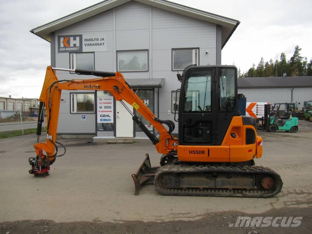 Hanix H 55 DR Mini bageri <7t