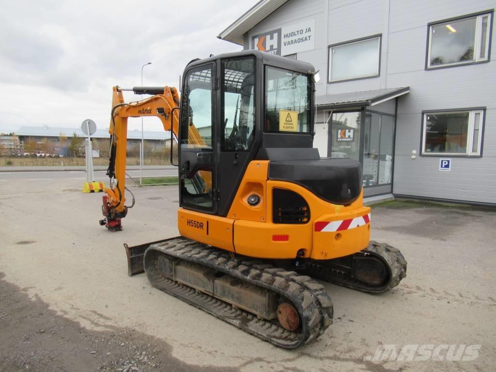 Hanix H 55 DR Mini bageri <7t