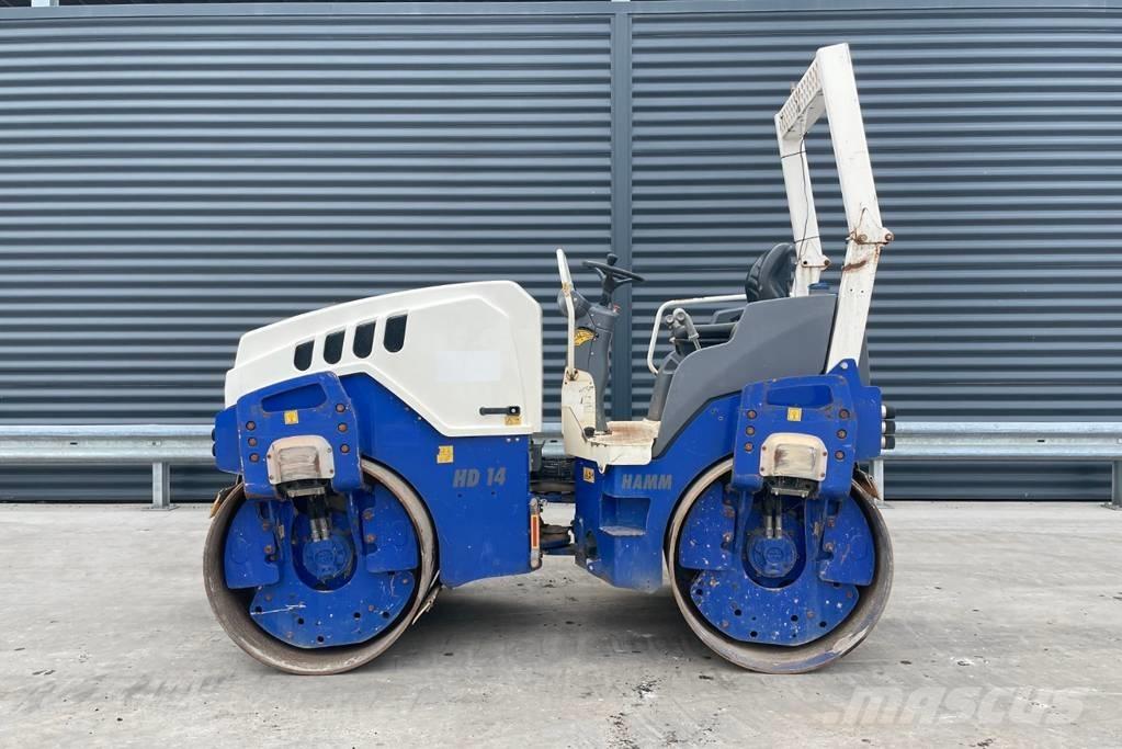 Hamm HD 14 VV Valjci sa dvojnim bubnjem