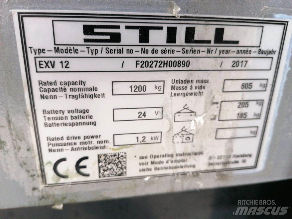 Still EXV12 Ručni električni viličar