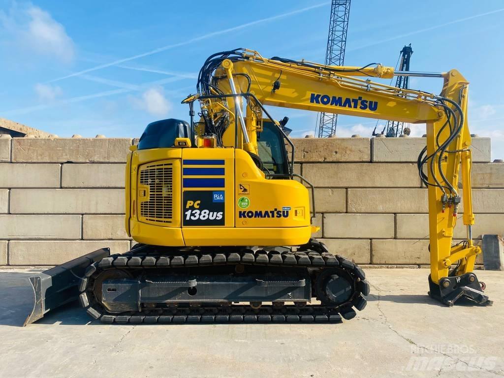 Komatsu pc138us-11eo Bageri gusjeničari
