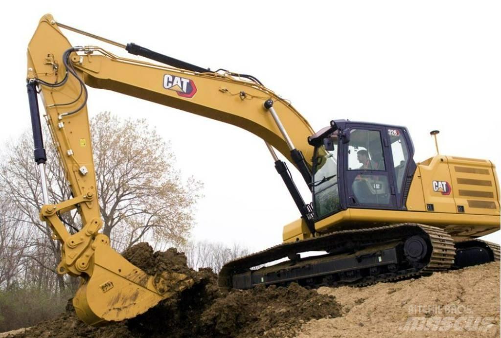 CAT 326 F UTHYRES Bageri gusjeničari