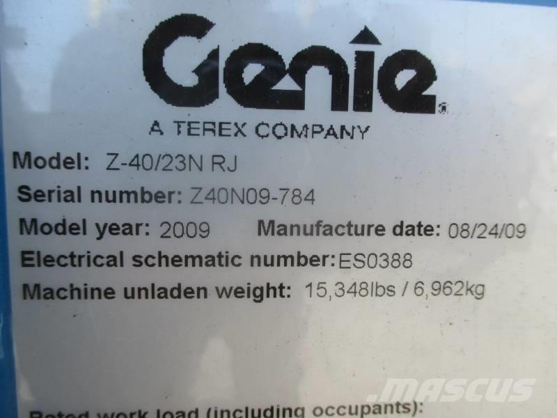 Genie Z 40/23 N RJ Zglobne podizne platforme