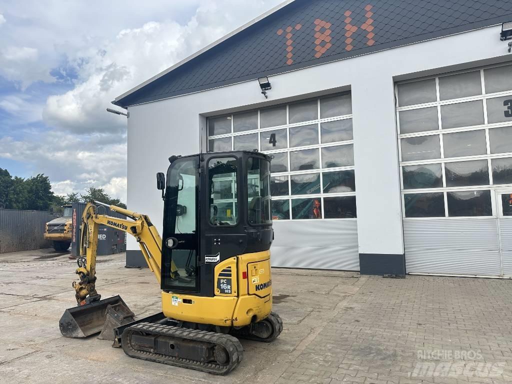 Komatsu PC 16 R-3HS Mini bageri <7t