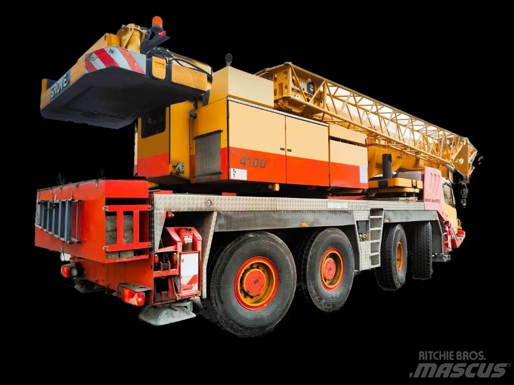Grove GMK 4100 Rabljene dizalice za težak teren
