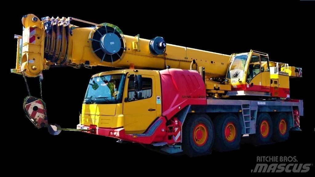 Grove GMK 4100 Rabljene dizalice za težak teren
