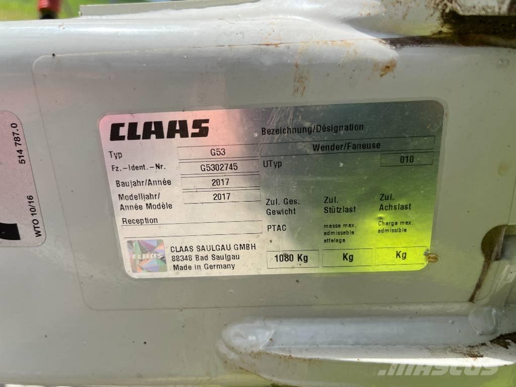 CLAAS Volto 800 Okretači i sakupljači sijena