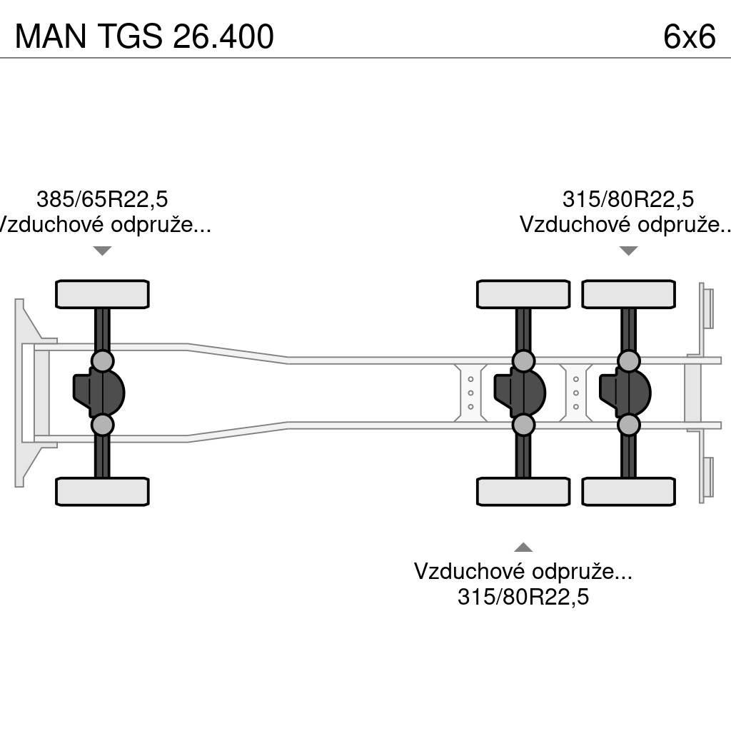 MAN TGS 26.400 Kiper kamioni