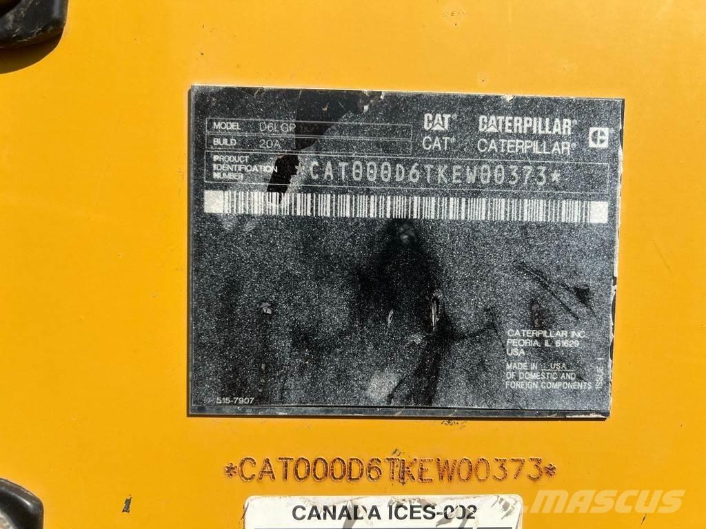 CAT D6 LGP Buldožeri gusjeničari
