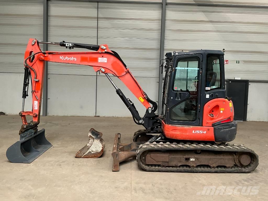 Kubota U 55-4 Mini bageri <7t