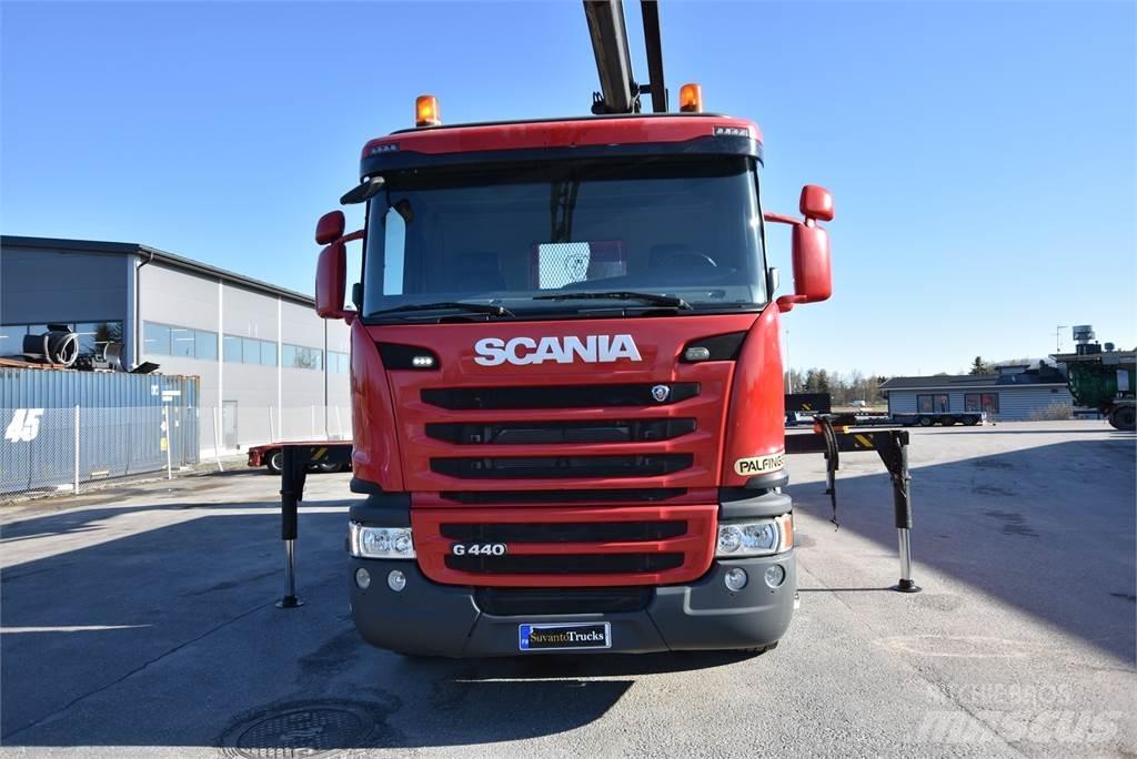 Scania G440 8X4 Kamioni sa kranom