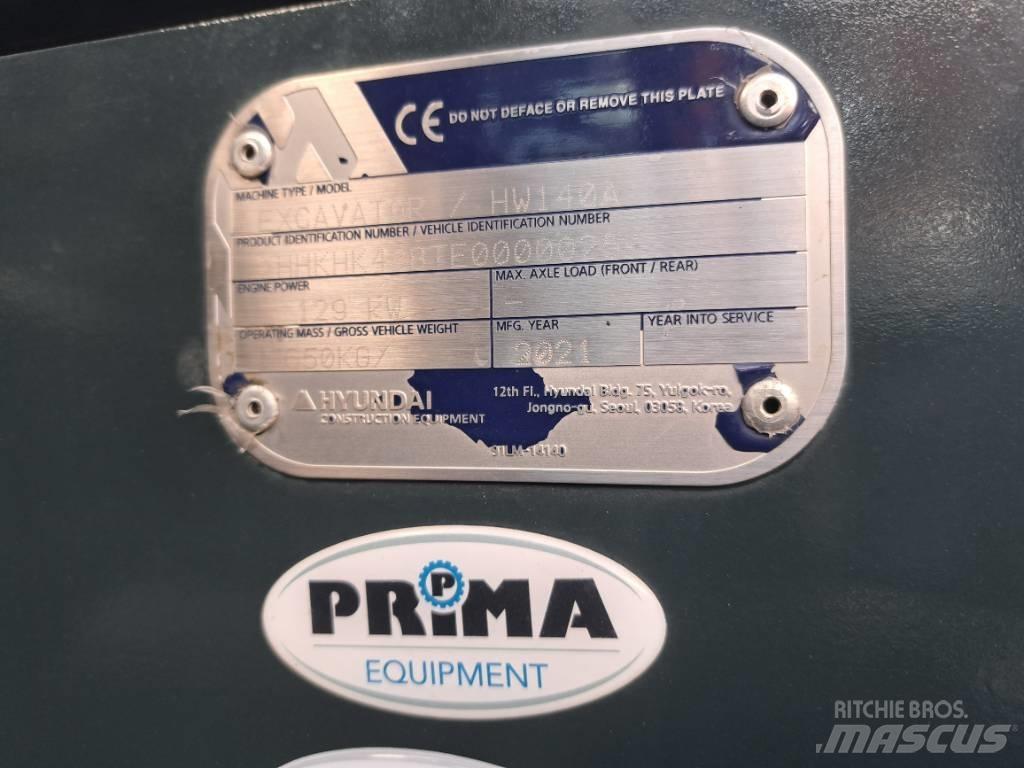 Hyundai HW140A Bageri na kotačima