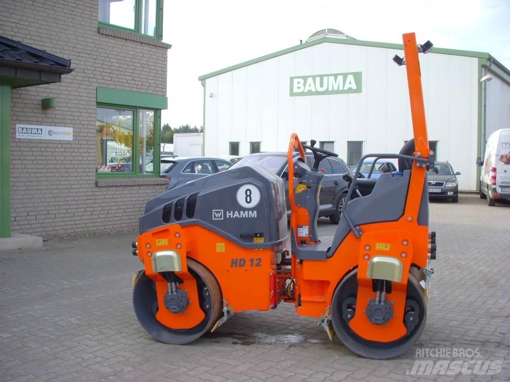 Hamm HD 12 VV Valjci sa dvojnim bubnjem