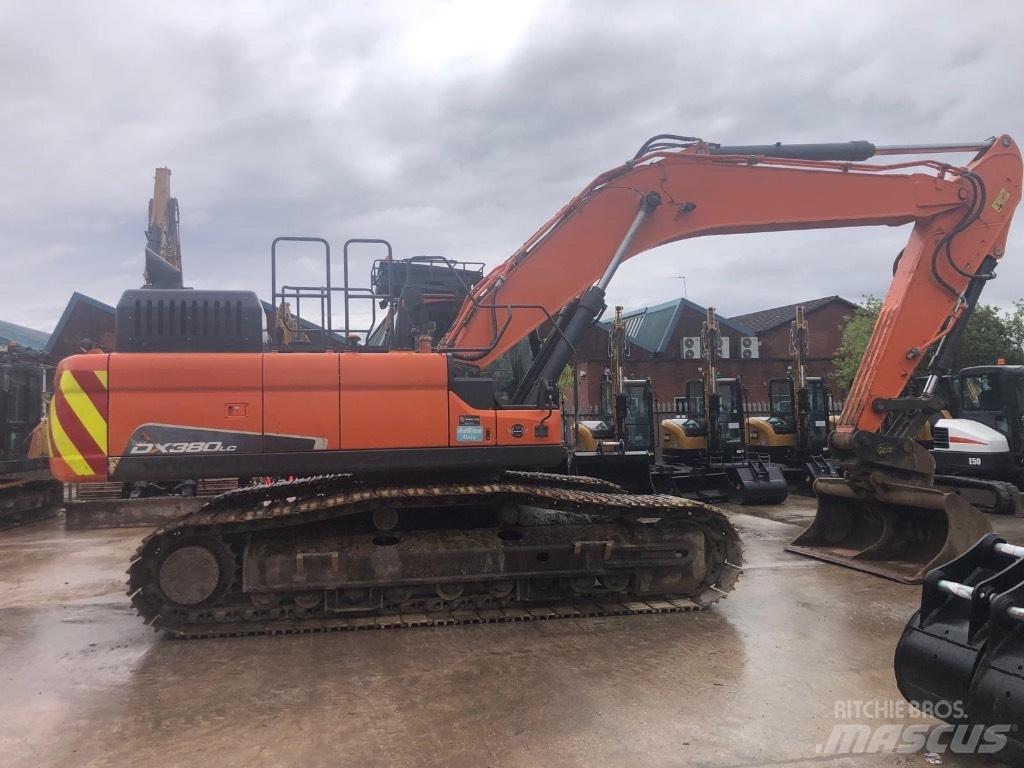Doosan DX380LC-5 Bageri gusjeničari