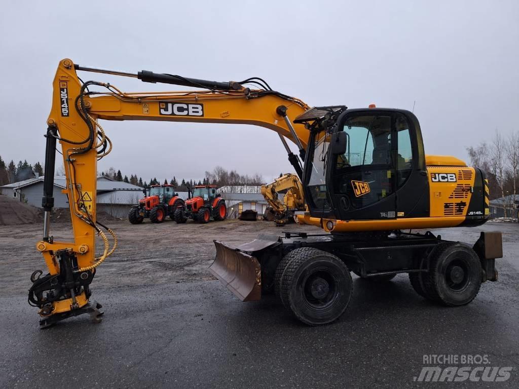 JCB JS 145 W Bageri na kotačima